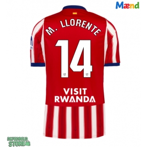 Atletico Madrid Marcos Llorente #14 Replika Hjemmebanetrøje 2026-27 Kortærmet